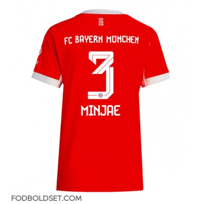 Bayern Munich Kim Min-jae #3 Hjemmebanetrøje Dame 2025-26 Kortærmet Bayern Munich Kim Min-jae #3 Hjemmebanetrøje Dame 2025-26 Kortærmet
